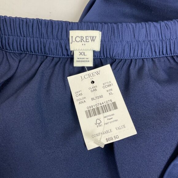 J. Crew Mini Bias Satin Slip Skirt NWT‎ - Picture 6 of 7